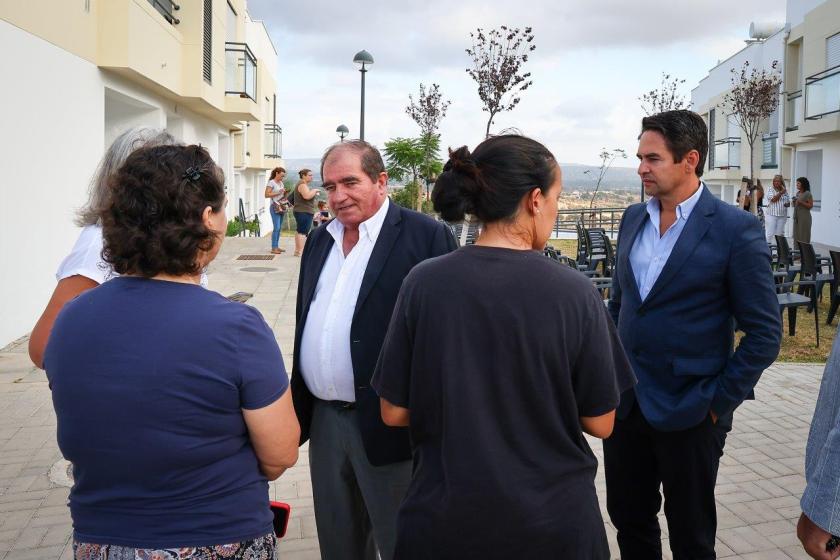 Entrega de chaves no Complexo Habitacional Ladeira da Fonte, em Paderne