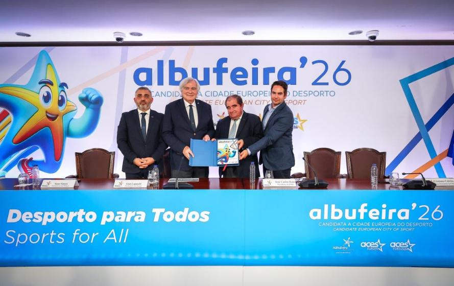 CANDIDATURA DE ALBUFEIRA A “CIDADE EUROPEIA DO DESPORTO 2026”