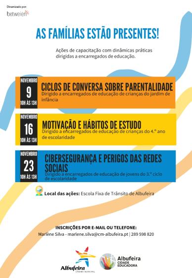 Cartaz - As Famílias Estão Presentes!