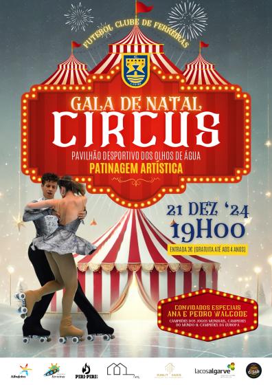 Cartaz - Gala de Natal CIRCUS