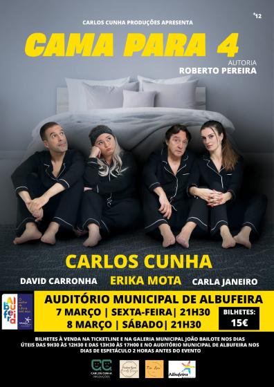 Teatro - &quot;Cama para 4&quot;