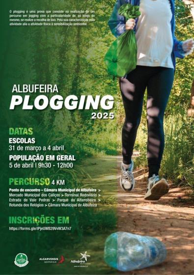 Cartaz - Albufeira Plogging 2025