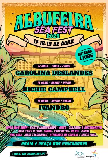 Cartaz Albufeira Sea Fest 2025