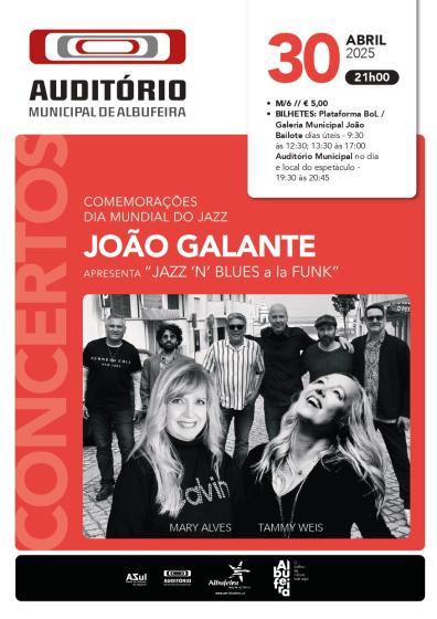 Cartaz - Comemorações Dia Mundial do Jazz