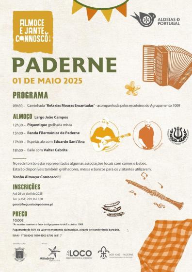 ALMOCE E JANTE CONNOSCO em Paderne