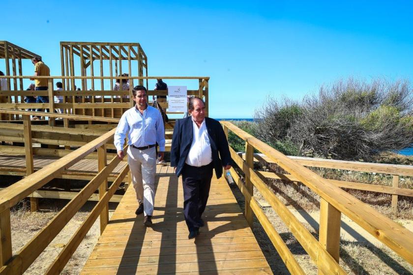 MIRADOURO DA PRAIA DO CASTELO INAUGURADO ESTA MANHÃ