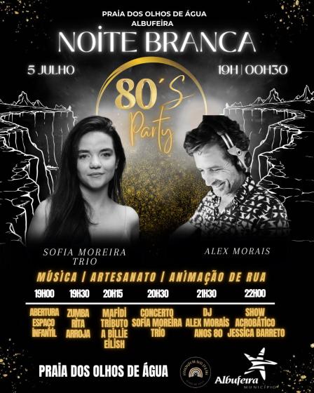 Cartaz noite Branca