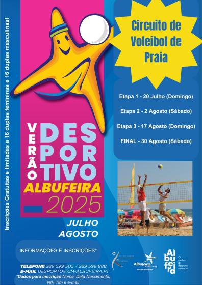 Cartaz - Verão Desportivo 2025