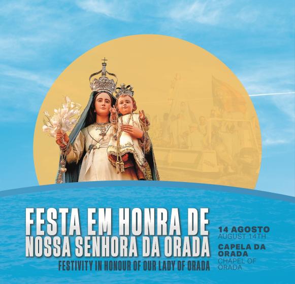 Cartaz - Festa em Honra de Nossa Senhora da Orada