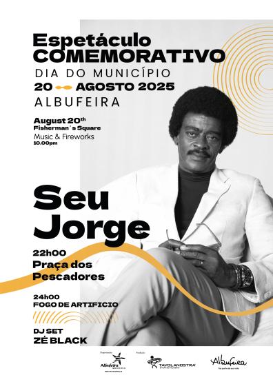 Cartaz - Espetáculo Comemorativo Seu Jorge