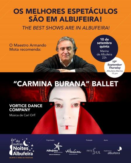 Cartaz "Carmina Burana” Ballet