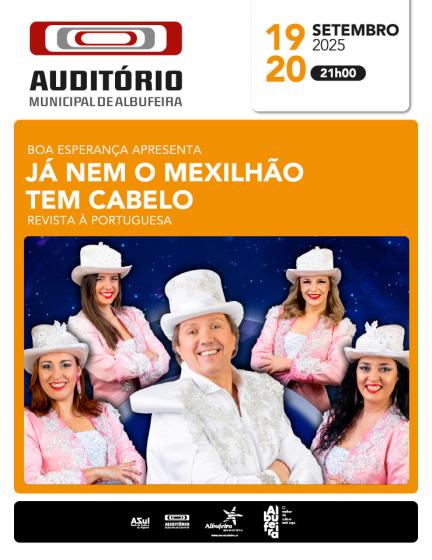 Cartaz revista_Já nem o Mexilhão tem cabelo