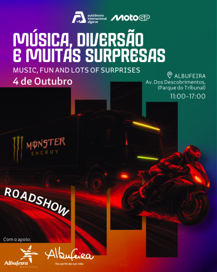 Cartaz RoadShow MotoGP