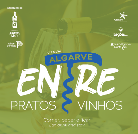 Cartaz - Entre Pratos e Vinhos