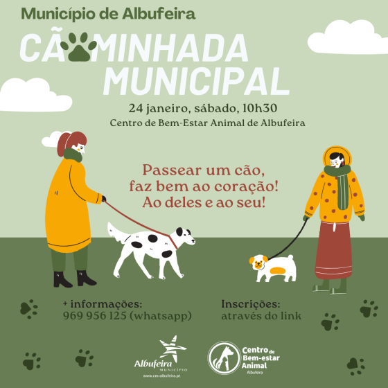 Cartaz - Cãominhada Municipal