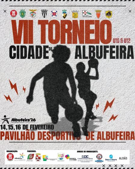 Cartaz - VII Torneio Cidade de Albufeira | Basquetebol U10 &amp; U12