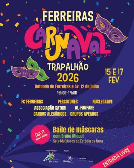 Cartaz - Carnaval de Ferreiras