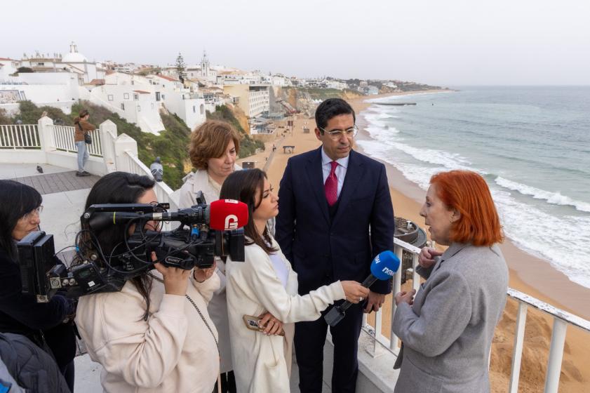 MINISTRA DO AMBIENTE E ENERGIA VISITOU ALBUFEIRA