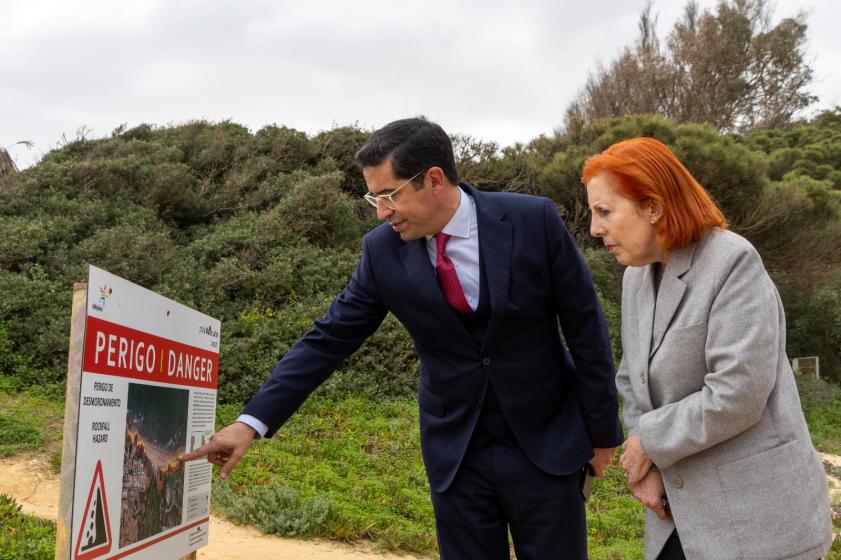 MINISTRA DO AMBIENTE E ENERGIA VISITOU ALBUFEIRA