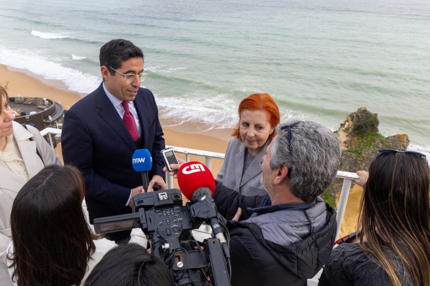 MINISTRA DO AMBIENTE E ENERGIA VISITOU ALBUFEIRA