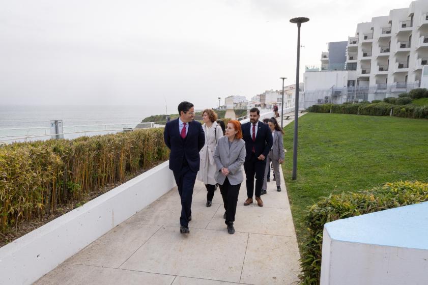 MINISTRA DO AMBIENTE E ENERGIA VISITOU ALBUFEIRA