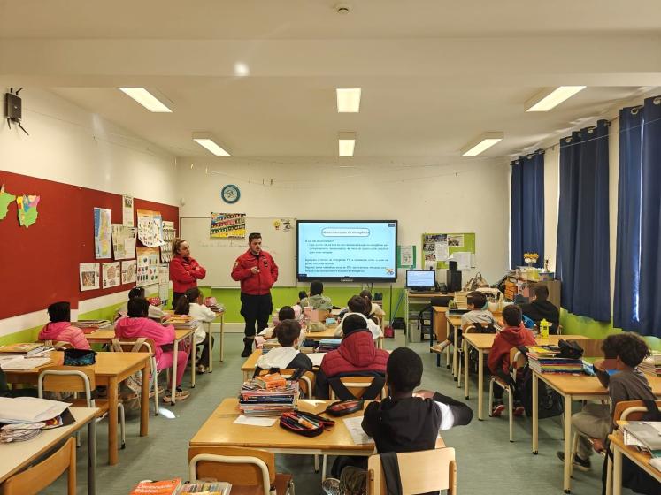 PROTEÇÃO CIVIL RETOMA AÇÕES DE SENSIBILIZAÇÃO NAS ESCOLAS DO CONCELHO