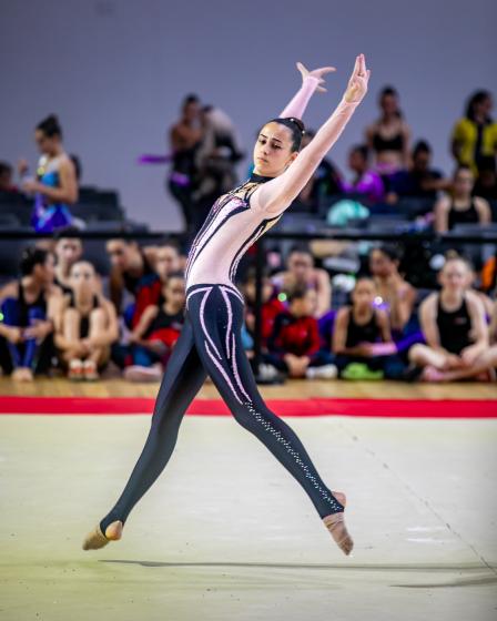 JOVENS GINASTAS VIERAM A ALBUFEIRA  DISPUTAR CAMPEONATOS TERRITORIAIS