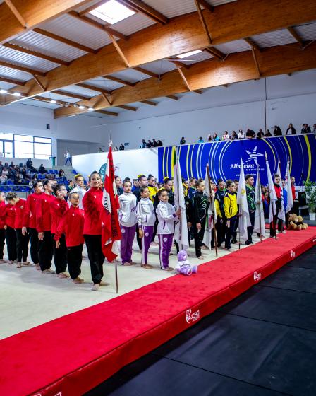 JOVENS GINASTAS VIERAM A ALBUFEIRA  DISPUTAR CAMPEONATOS TERRITORIAIS
