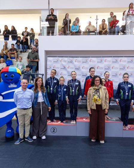 JOVENS GINASTAS VIERAM A ALBUFEIRA  DISPUTAR CAMPEONATOS TERRITORIAIS