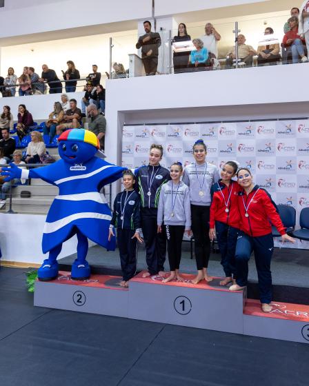 JOVENS GINASTAS VIERAM A ALBUFEIRA  DISPUTAR CAMPEONATOS TERRITORIAIS