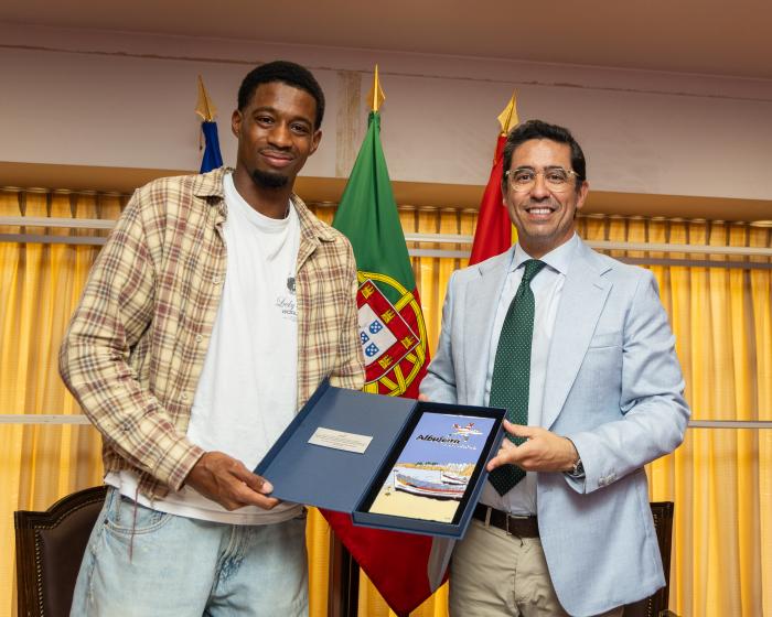 Rui Cristina recebeu Gerson Baldé
