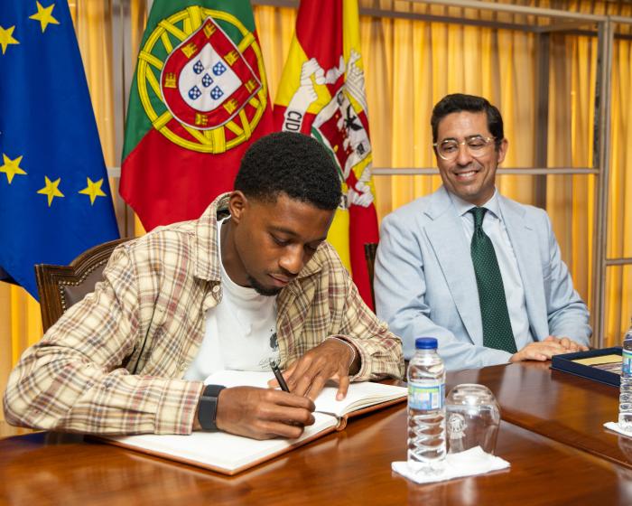 Rui Cristina recebeu Gerson Baldé