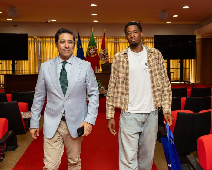 Rui Cristina recebeu Gerson Baldé