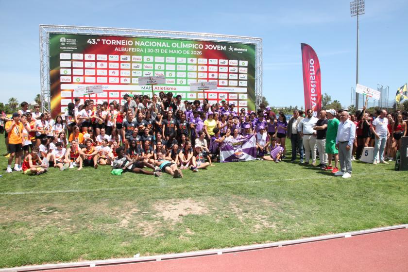 ALBUFEIRA CELEBROU O ATLETISMO DE  FORMAÇÃO COM O 43.º OLÍMPICO JOVEM
