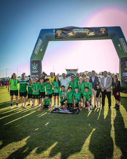 Infantis B - 1.º Lugar OURO (Guia Futebol Clube)