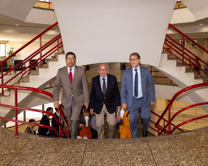Reunião de trabalho com o secretário de Estado e ministro da Administração Interna