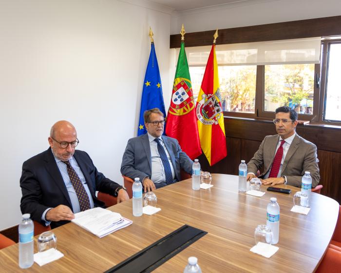 Reunião de trabalho com o secretário de Estado e ministro da Administração Interna