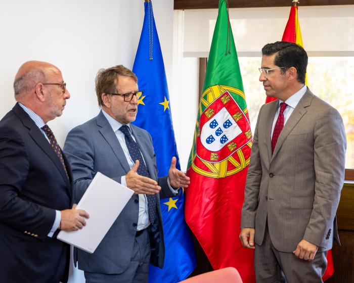 Reunião de trabalho com o secretário de Estado e ministro da Administração Interna
