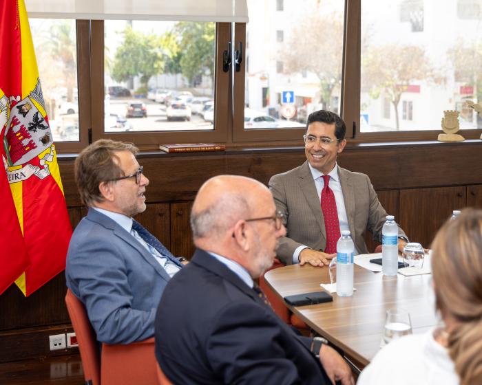 Reunião de trabalho com o secretário de Estado e ministro da Administração Interna