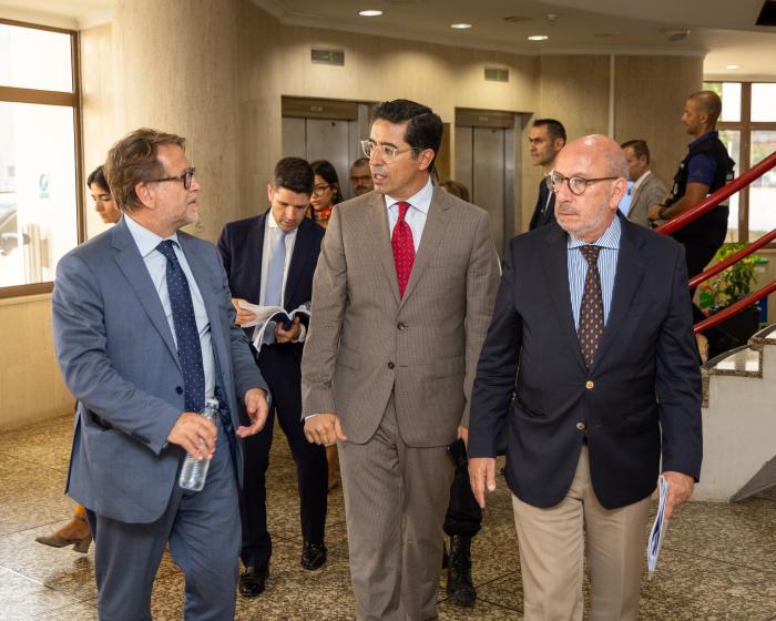 Reunião de trabalho com o secretário de Estado e ministro da Administração Interna