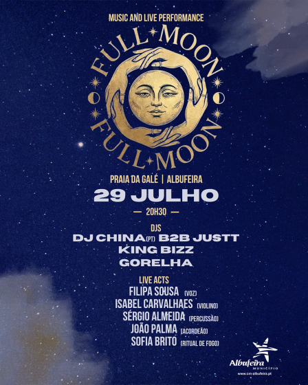 Cartaz/Programa - Full Moon 2026