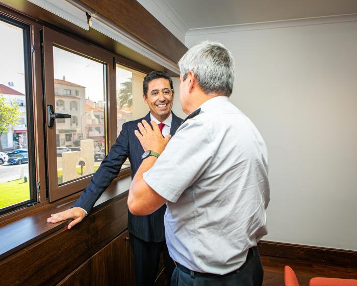 Receção oficial nos Paços do Concelho