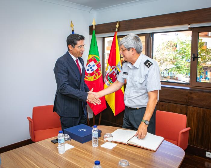 Receção oficial nos Paços do Concelho