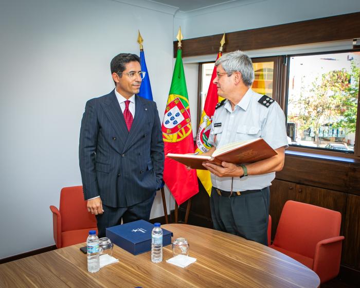 Receção oficial nos Paços do Concelho