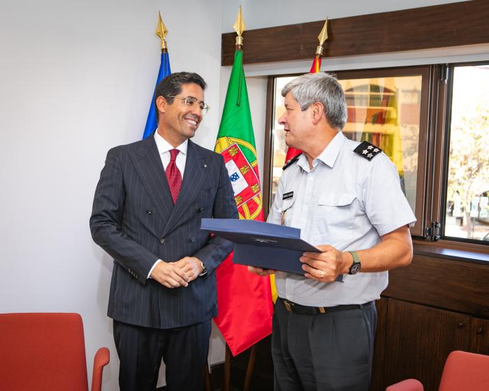 Receção oficial nos Paços do Concelho