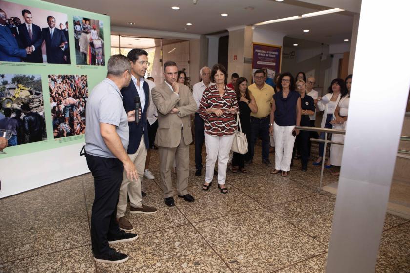 Exposição itinerante da agência lusa