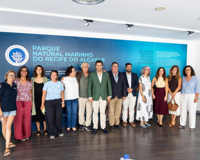 exposição “Parque Natural Marinho do Recife do Algarve – Pedra do Valado”