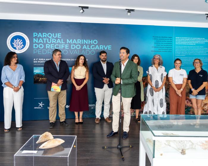 exposição “Parque Natural Marinho do Recife do Algarve – Pedra do Valado”
