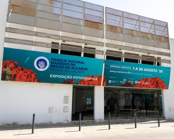 exposição “Parque Natural Marinho do Recife do Algarve – Pedra do Valado”