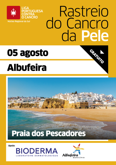 Cartaz Iniciativa de rastreio ao cancro da pele